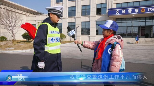 小交警在行动——交通安全连着你我他