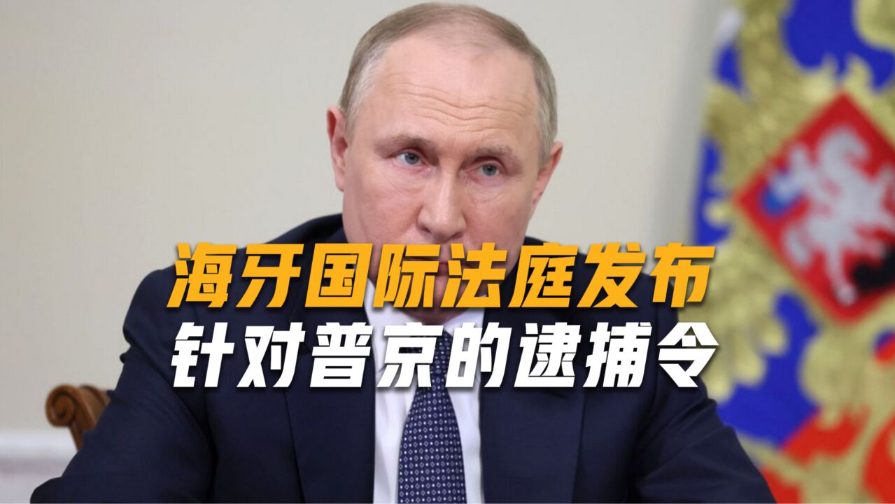 给普京下逮捕令,海牙国际法院被刑事调查,在国际界引起轰动