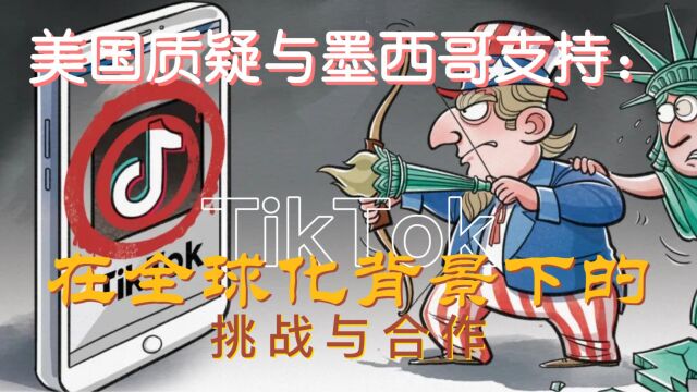 美国质疑与墨西哥支持:TikTok在全球化背景下的挑战与合作