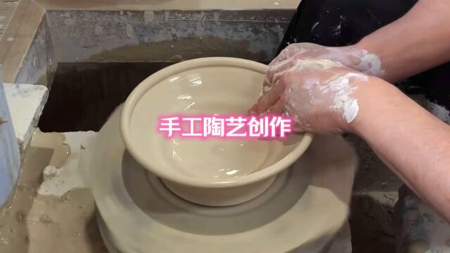 创意手工,陶瓷盘子制作过程,你也试试吧