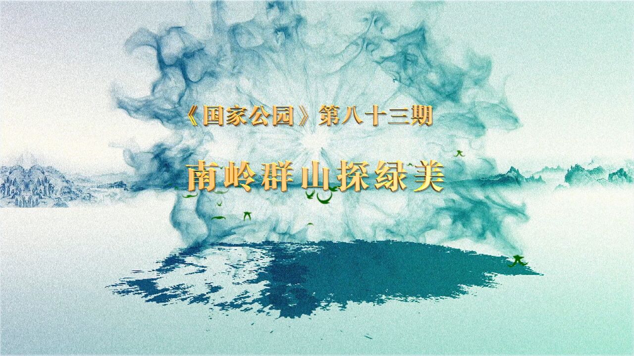 《国家公园》第八十三期:南岭群山探绿美