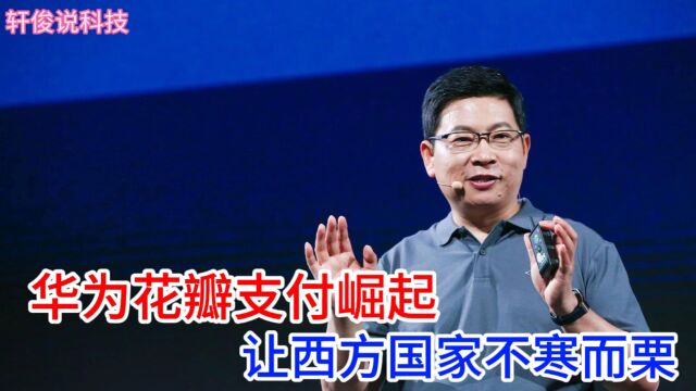 华为花瓣支付:将成为颠覆西方金融体系的黑马,引发西方国家恐慌!