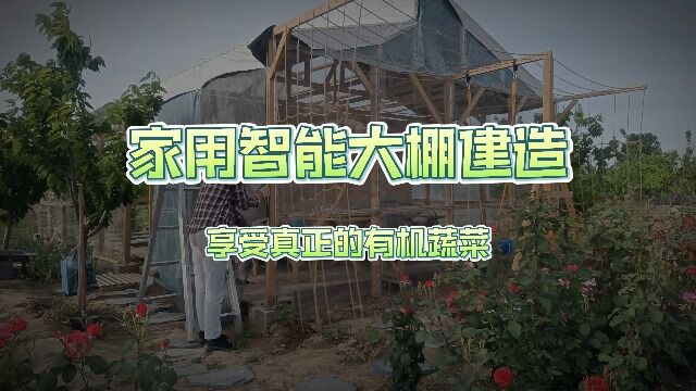 家用智能大棚建造 享受真正的有机蔬菜