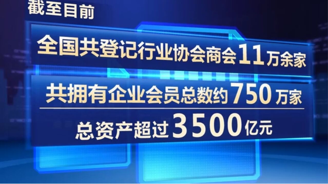 全国共登记行业协会商会11万余家