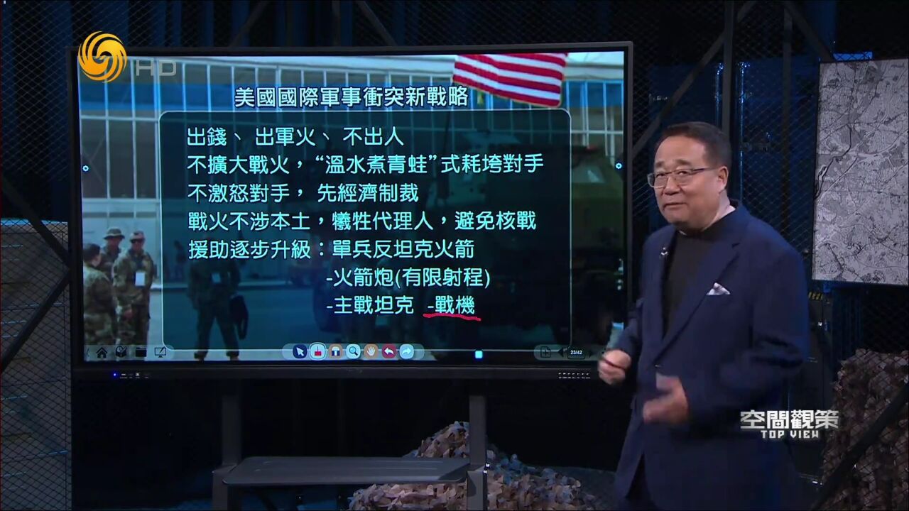 出钱 出军火 不出人 “温水煮青蛙”!李炜解析美国国际军事冲突新战略