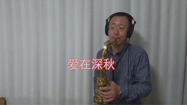 《爱在深秋》怀旧金曲次中音版萨克斯独奏Saxophone Cover