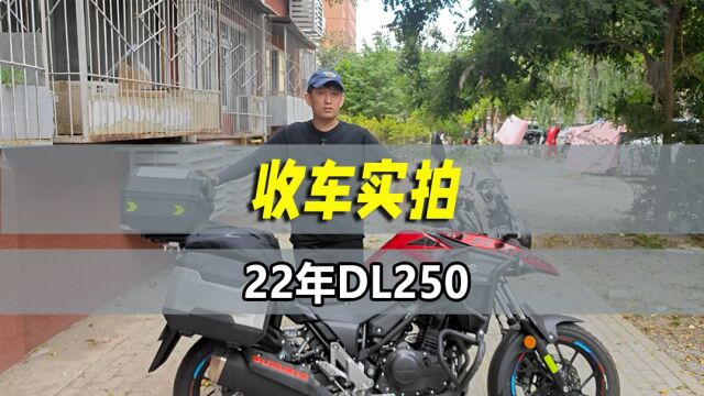 收一个之前自己卖给粉丝的车22年#DL250#北京二手摩托车找机车毒药#哪里的二手摩托车商家靠谱#北京最靠谱的二手摩托车行#