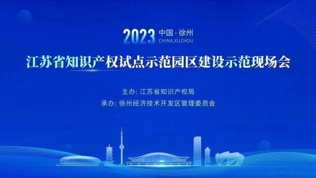 江苏省知识产权试点示范园区建设示范现场会在徐州经开区举行