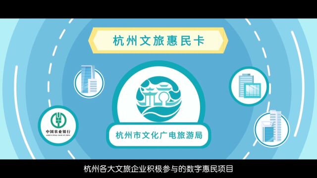 中国农业银行杭州分行「杭州文旅惠民卡」