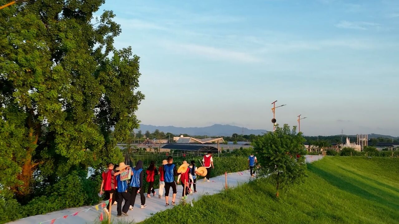 体育赋能,振兴乡村,四会市江谷镇定向越野活动拉开序幕