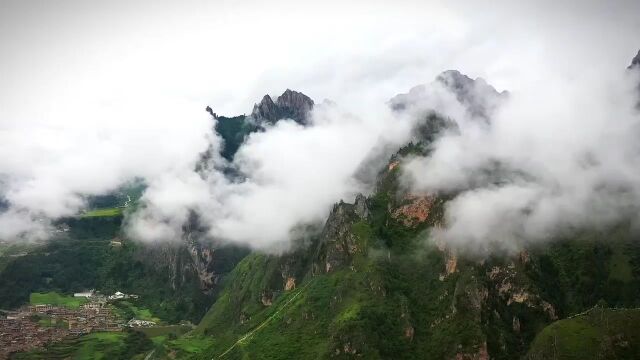 雨后仙境扎尕那