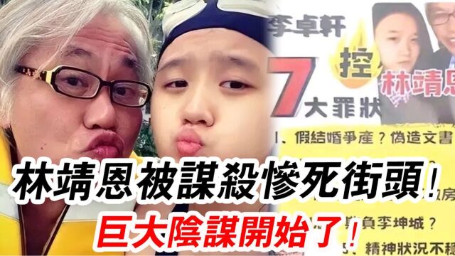 台湾“爷孙恋”恐怖后续!林靖恩继承千万遗产惨死街头,现场10分钟视频流出,震惊港澳台