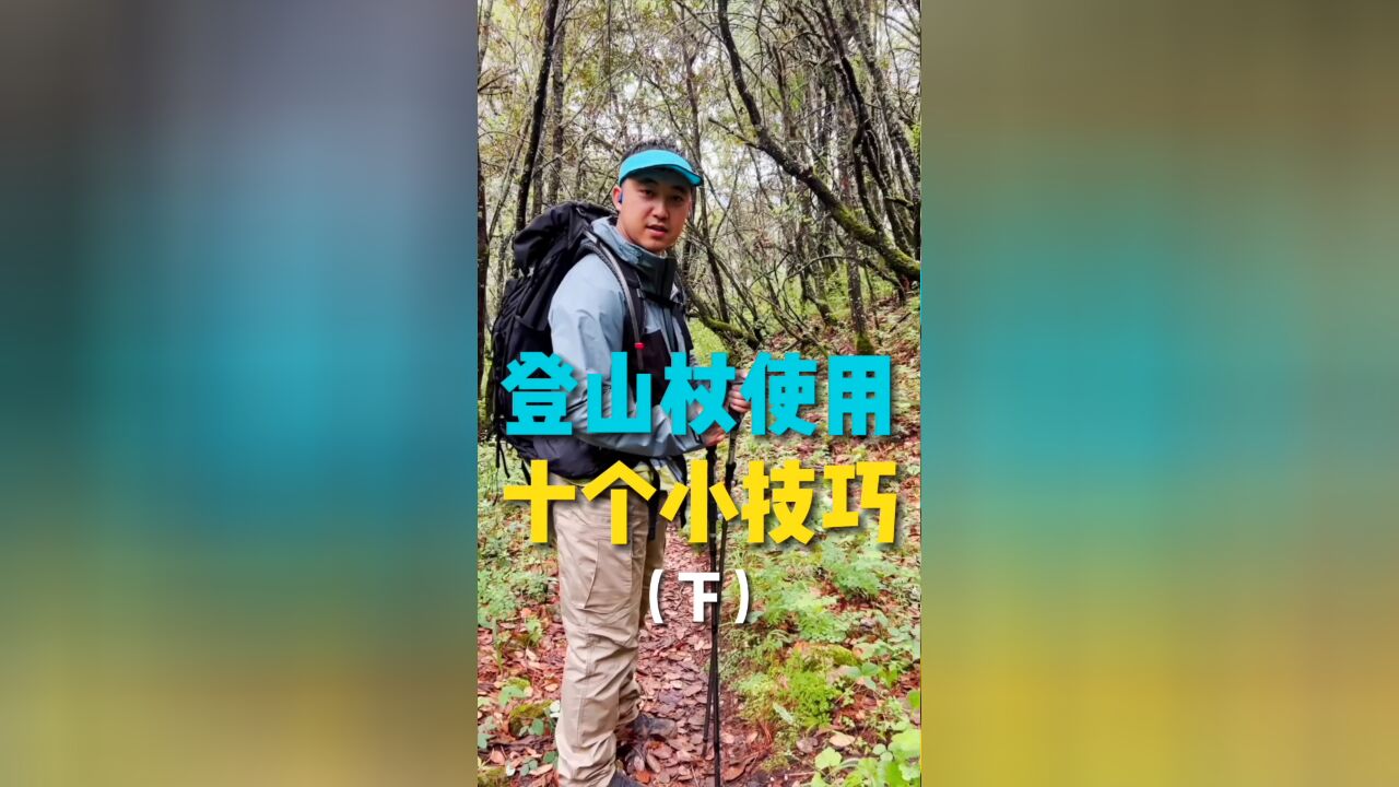 登山杖使用十个小技巧(下)