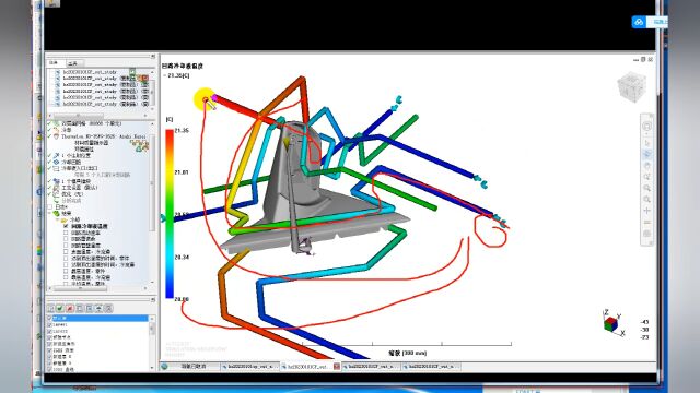 UG CAD模具设计之吹塑模冷却