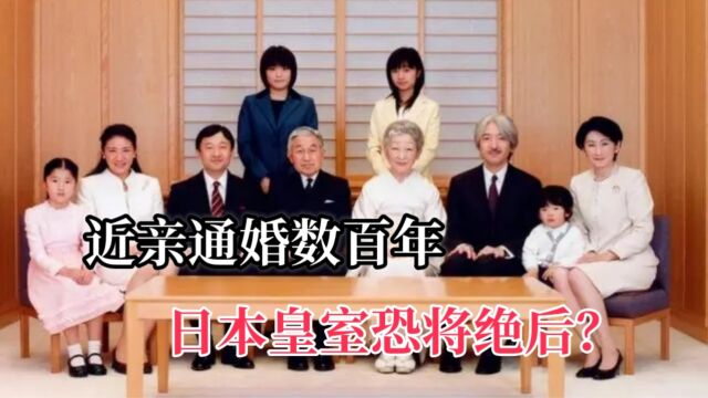 日本皇室恐将绝后?菊花王朝近亲通婚数百年,唯一继承人智力堪忧!