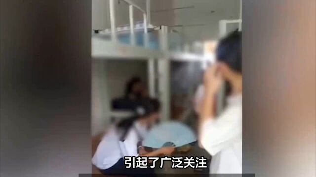 广西钦州一学校宿舍狭窄,30名学生挤一间!