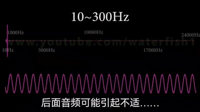 声波声音的频率,建议别听到最后……