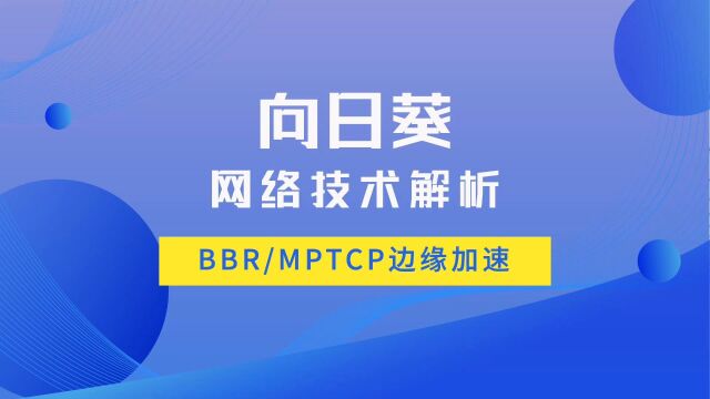 向日葵BBR和MPTCP边缘加速如何保障弱网及复杂网络远控?