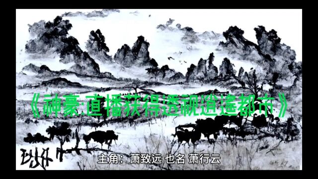 高燃热书《神豪:直播获得透视逍遥都市》萧致远全章节在线阅读