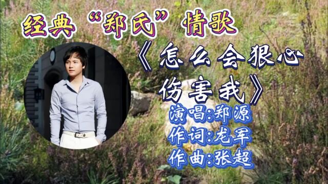 回顾郑源经典金曲《怎么会狠心伤害我》伤感入心歌词,磁性歌声唱出了多少人撕心裂肺的心声!