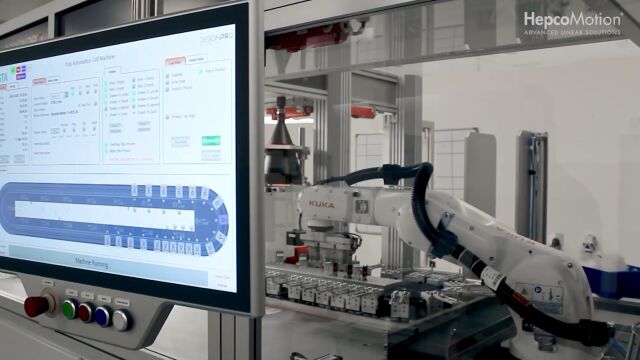 自动化检测贴标系统丨来自HepcoMotion的轨道传输技术