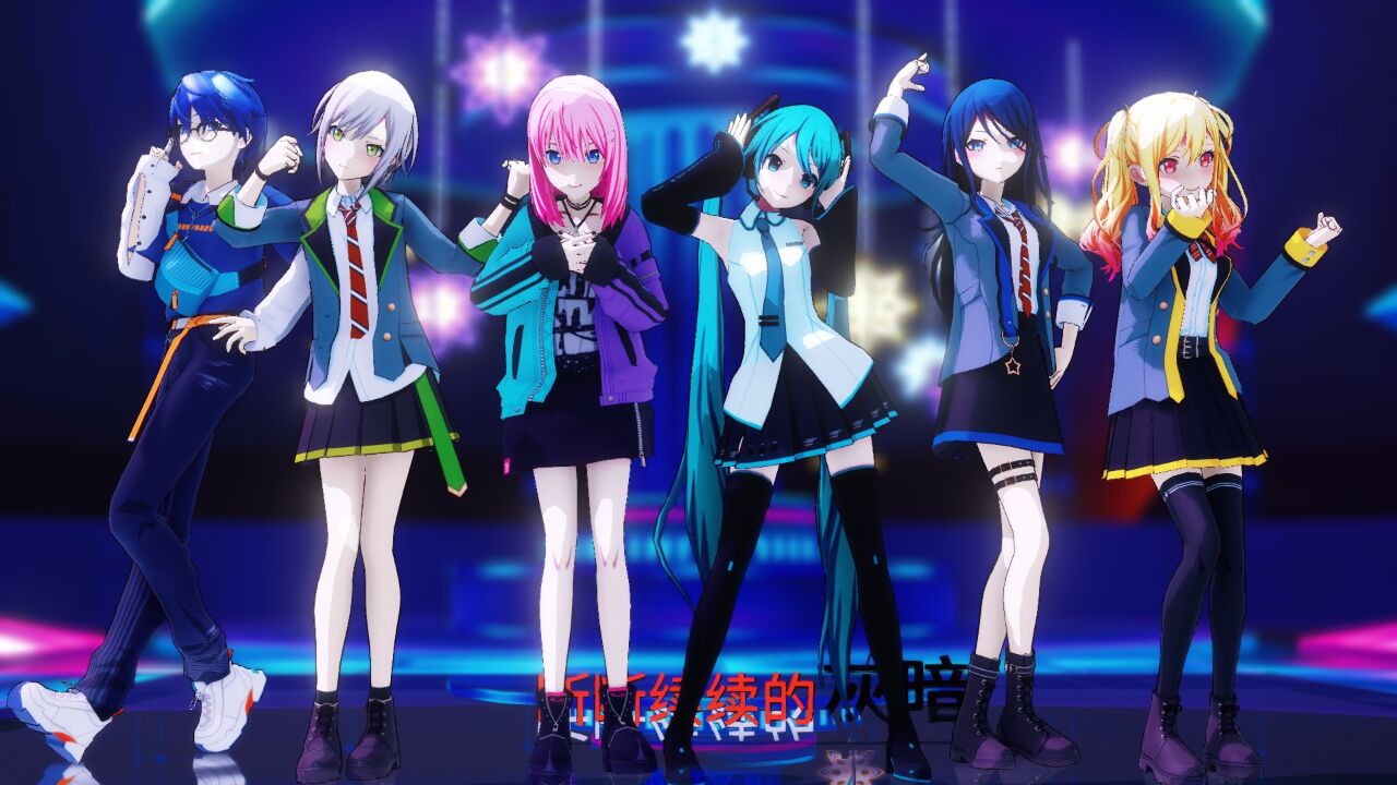 MMD初音未来,MIKU MIKU你可以叫我MIKU,就藏在你的WIFI里