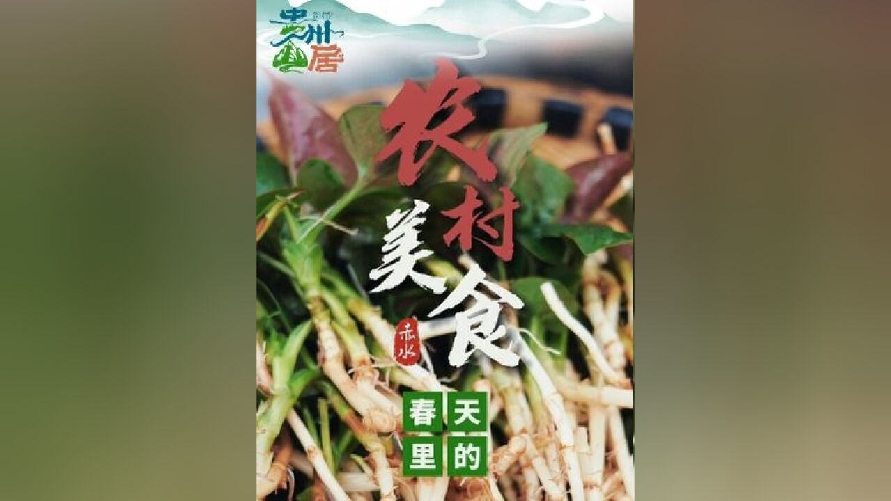 #贵州山居 春天里的农村美食(来源:赤水市融媒体中心)