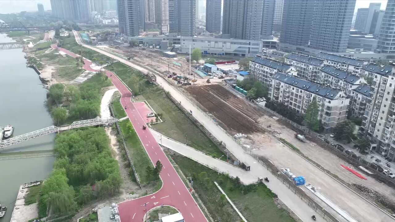 滨河南路三期工程计划4月底具备通车条件