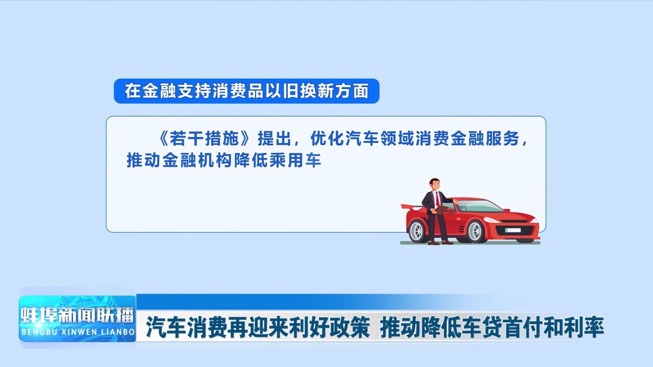 汽车消费再迎来利好政策 推动降低车贷首付和利率