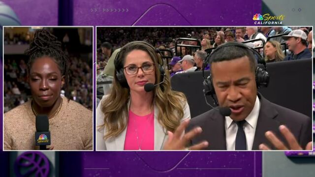 NBA常规赛：太阳vs国王第4节英文原声回放