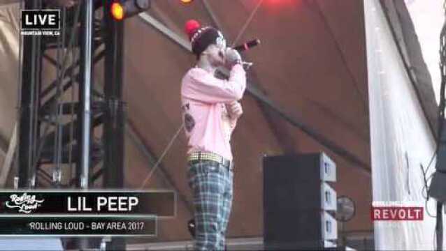 LIL PEEP LIVE AT ROLLING LOUD BAY AREA 2017