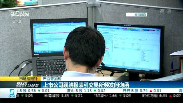 严监管加码 上市公司蹊跷报表引交易所频发问询函