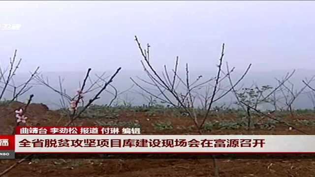 全省脱贫攻坚项目库建设现场会在富源召开