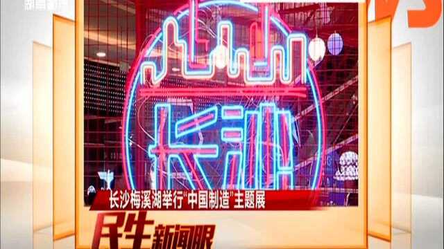 长沙梅溪湖举行“中国制造”主题展