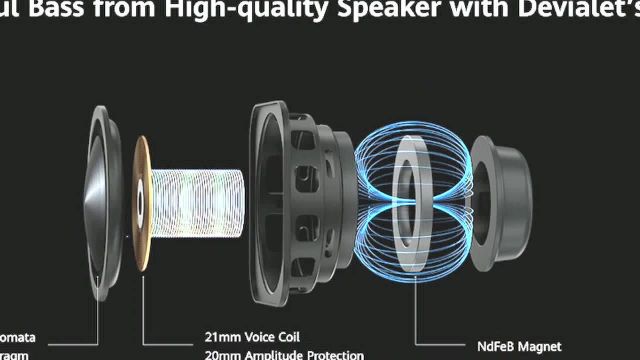 华为AI音箱Sound X:出色的美学设计、帝瓦雷双低音炮、支持华为share