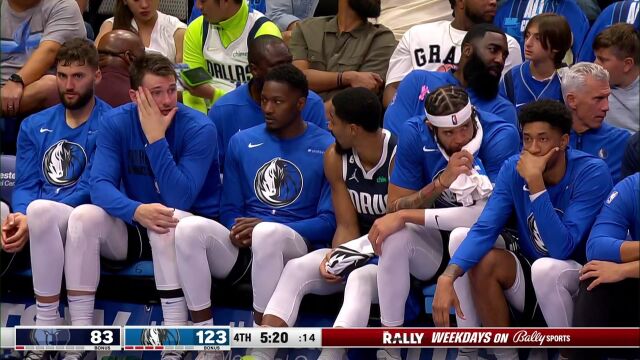 NBA常规赛：灰熊vs独行侠第4节 英文解说回放