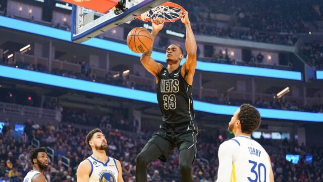 克拉克斯顿vs勇士集锦 全场24+15全面发挥制霸攻防