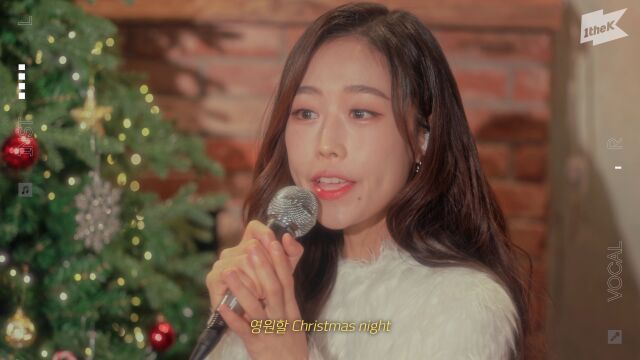 [1theK Original] Vocals Only Live LEE SU JEONG, LEE WOO  The Miracle of Christmas