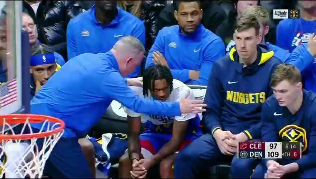 骑士vs掘金第4节中文解说回放