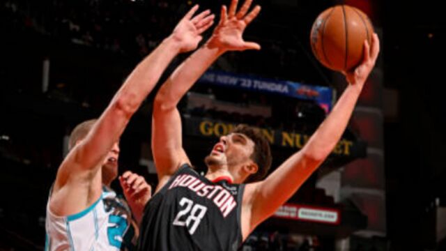 申京vs黄蜂集锦 一展内线扎实基本功轻取24分