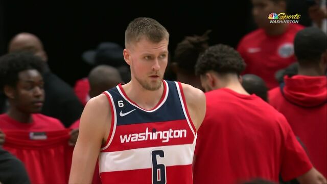 NBA常规赛：尼克斯vs奇才第3节英文原声回放