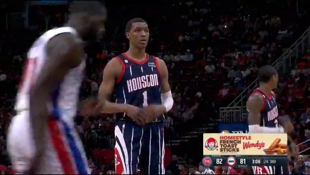 NBA常规赛：活塞vs火箭第3节中文解说回放