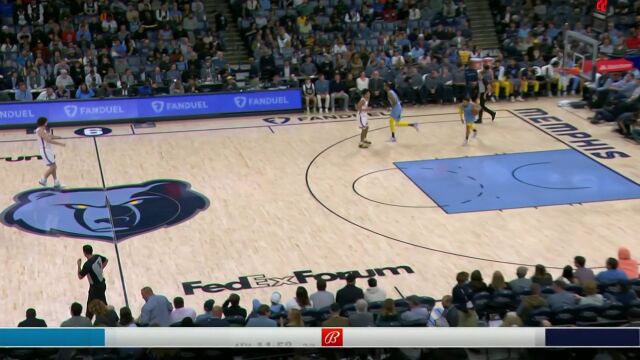 NBA常规赛：雷霆vs灰熊第4节中文解说回放