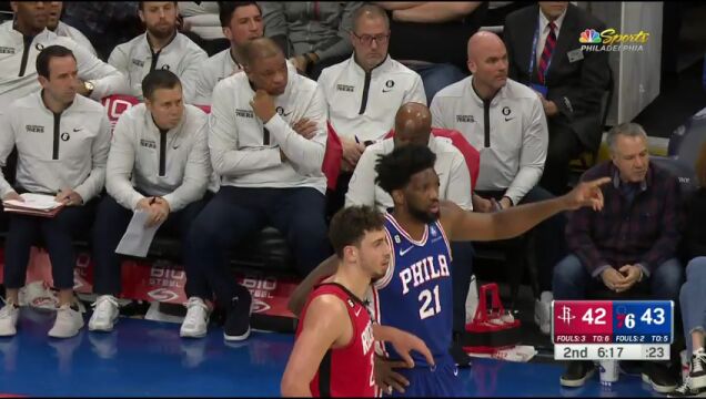 火箭vs76人英文原声全场回放