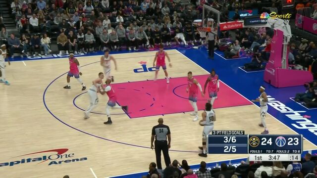 抬手就是扔 戈登外线三分一箭穿心