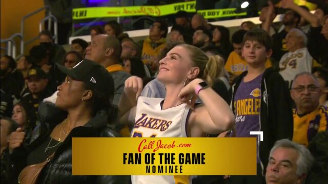  NBA常规赛：老鹰vs湖人第4节英文原声回放