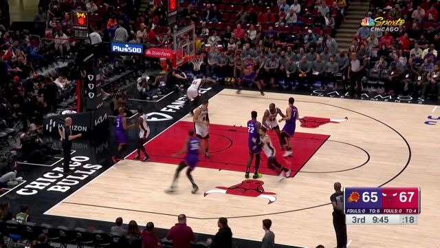 死神镰刀挥舞！KD内突外投连砍7分