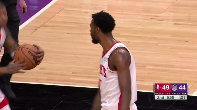 火箭vs国王第2节中文解说回放