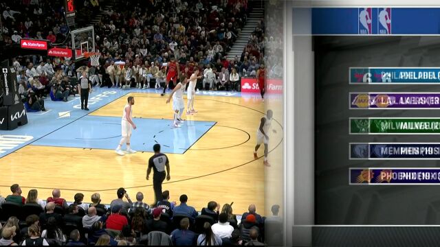 NBA常规赛：猛龙vs骑士第3节中文解说回放