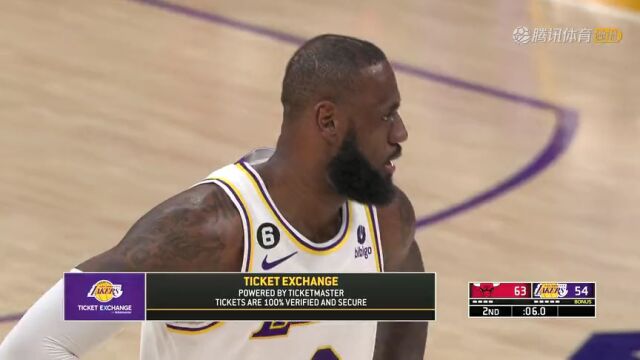 NBA常规赛：公牛vs湖人第2节英文原声回放